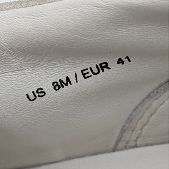 Vince Fairfax Suede Slip-On Sneaker Shoes Round Toe Men's Smoke Size US8M EU41 - Picture 9 of 12